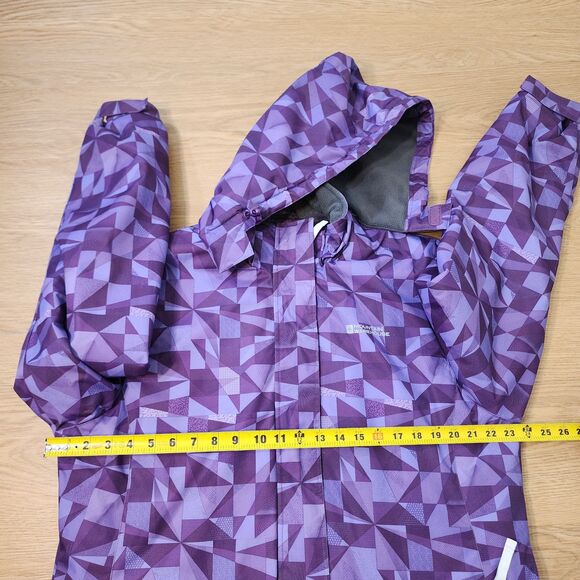 Mountain Warehouse Snow Jacket Womens 14 Winter Ski Coat Geometric Triangle - Picture 6 of 14